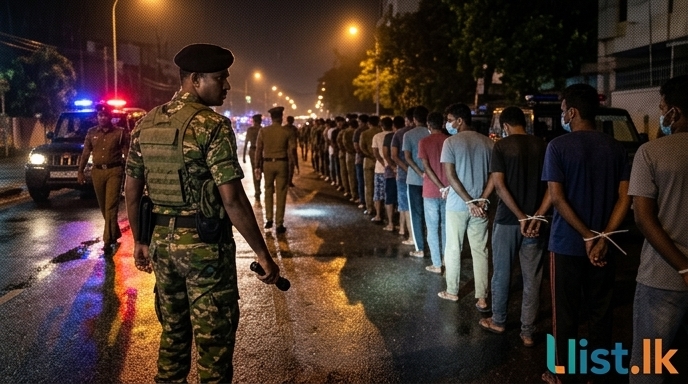 Over 900 Arrested in 'Rata Ma Ekata' Anti-Drug Operation