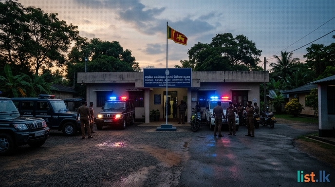 Two Police Constables Arrested in Vavuniya with Kerala Ganja