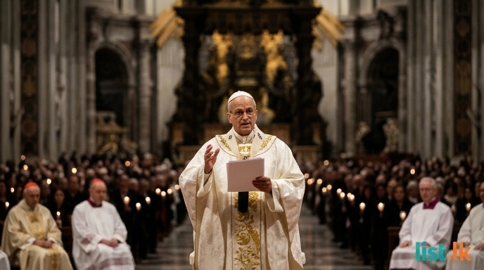 Pope Leo Leads Easter Vigil, Calls for Peace and Appeals to US President on Iran War