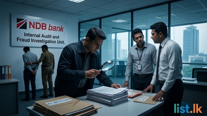 NDB Bank Reports Rs. 380 Million Internal Fraud; Customer Deposits Unaffected