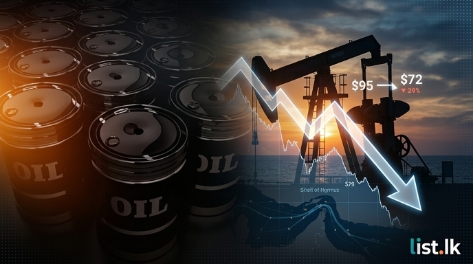 US-Iran Ceasefire Triggers Significant Drop in Global Oil Prices