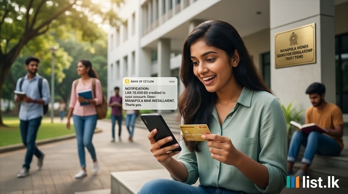 Mahapola Scholarship March Installment Credited Early to University Students