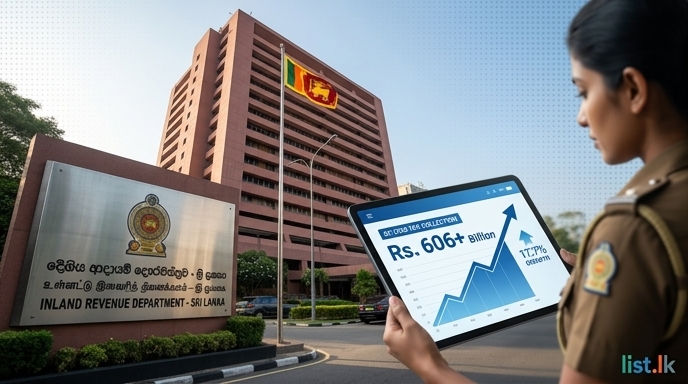 Sri Lanka's IRD Collects Over Rs. 600 Billion in Q1 2026, Marking 17.7% Growth