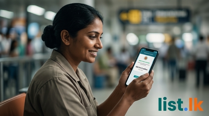 Sri Lanka Records Strong Growth in Foreign Remittances for March and Q1 2026