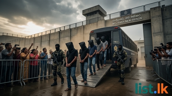 Seven Organized Crime Figures Transferred from Boossa High-Security Prison