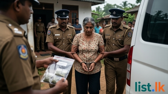 Police Inspector's Mother Arrested with Kush, Released on Bail