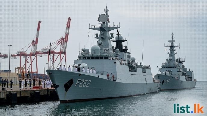Pakistan Navy Ships PNS Taimur and PNS Aslat Conclude Goodwill Visit and Joint Exercise in Colombo