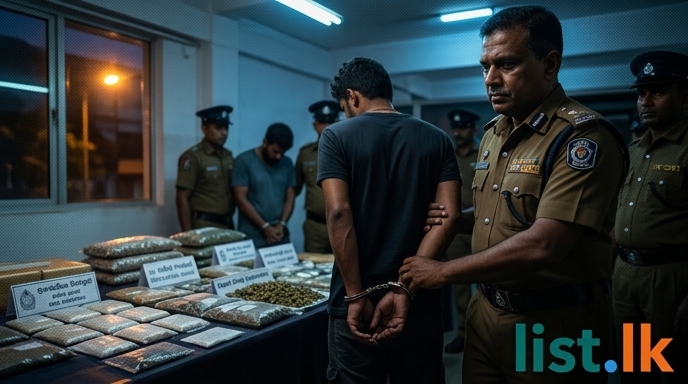 Police Intercept Major Drug Shipments, Arrest Key Associates in Two Operations