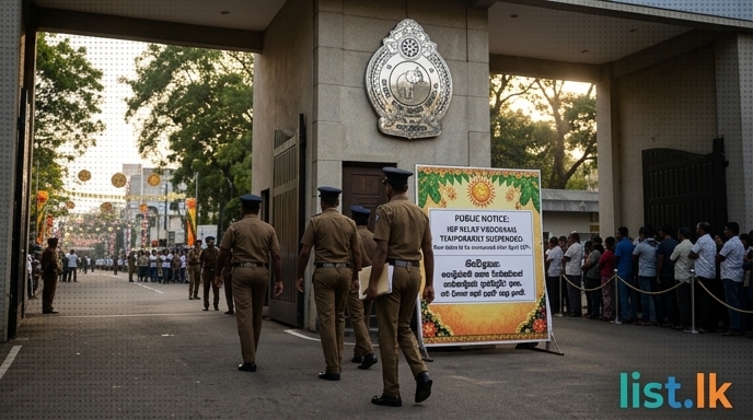 IGP Relief Programs Temporarily Suspended for New Year Festivities