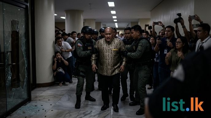 Gunshots Echo Through Philippine Senate as ICC-Wanted Senator Faces Arrest