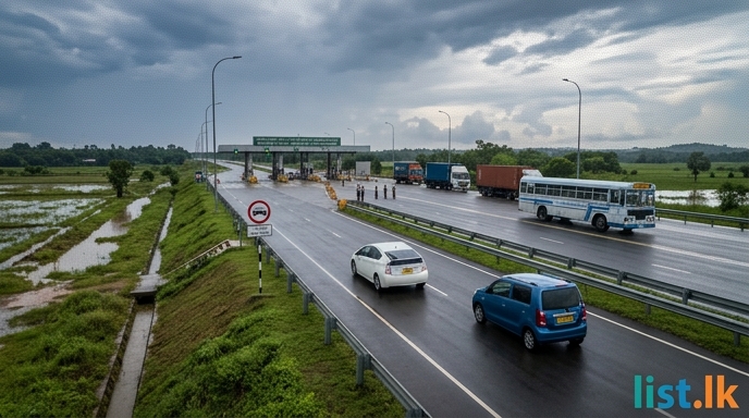 Welipenna Interchange Reopens After Flooding Closes Sections for Light Vehicles