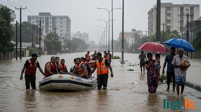 Adverse Weather Affects Thousands Across Seven Sri Lankan Districts, Claims One Life