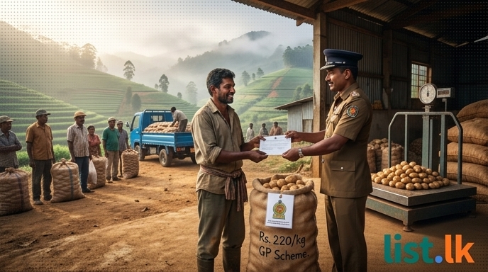 Nuwara Eliya Potato Farmers to Benefit from Rs. 220 Guaranteed Price Scheme