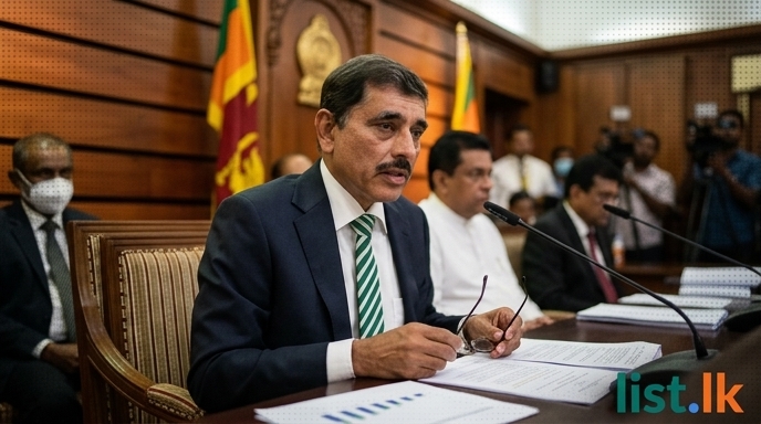 Central Bank Governor Warns of Potential Downward Revision to Sri Lanka's Economic Growth Forecasts