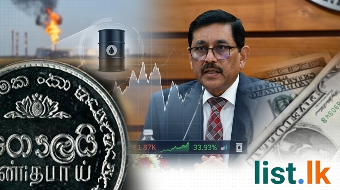 Global Oil Surge, Not Domestic Issues, Driving Current Rupee Depreciation: CBSL Governor