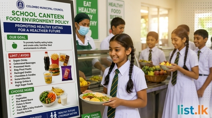 Colombo Municipal Council Enacts New School Canteen Food Policy