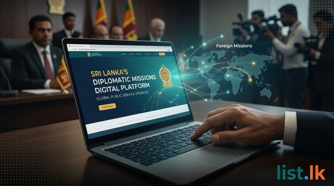 Sri Lanka's Foreign Missions Get Digital Upgrade with New Platform Launch