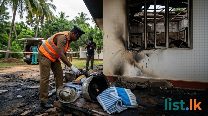 Explosion Injures Worker at Kekirawa Government Rehabilitation Centre