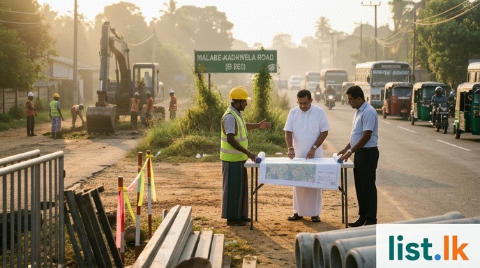 Cabinet Approves Rs. 819 Million Contract for Malabe-Kaduwela Road Upgrade