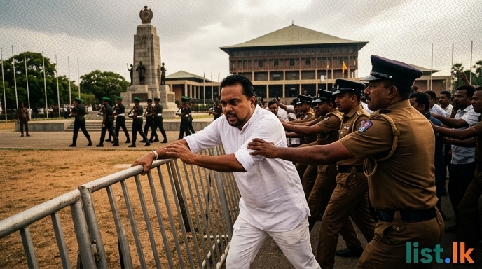 Police to Pursue Legal Action Against Wimal Weerawansa Over War Heroes Event Disruption