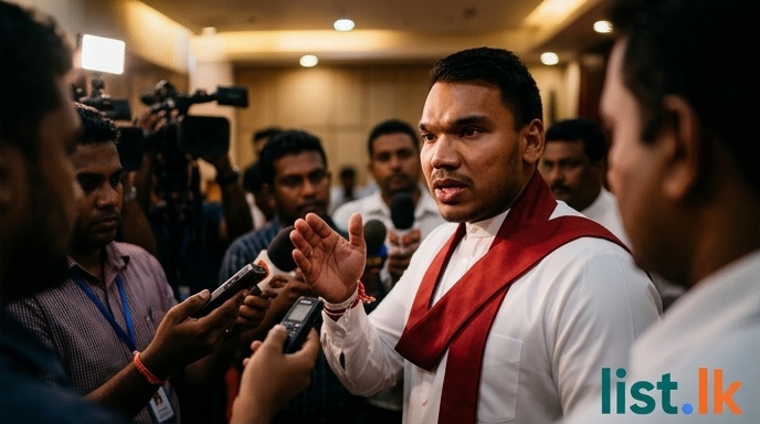 Namal Rajapaksa Alleges Easter Attacks Probe Politicised, Claims Funding Shielded