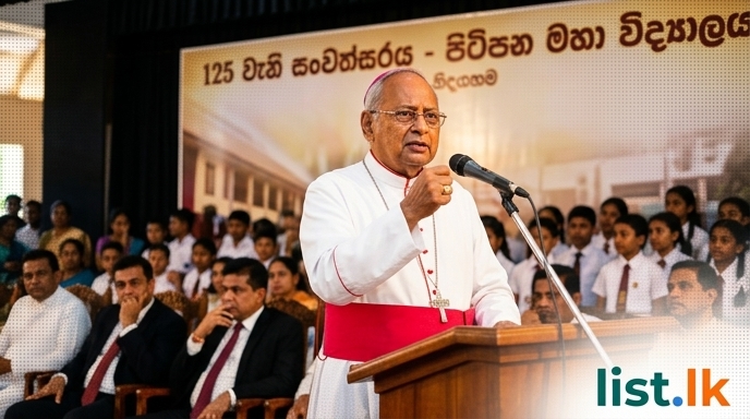 Cardinal Ranjith Criticizes Politicians' Hypocrisy, Calls for Principled Leadership