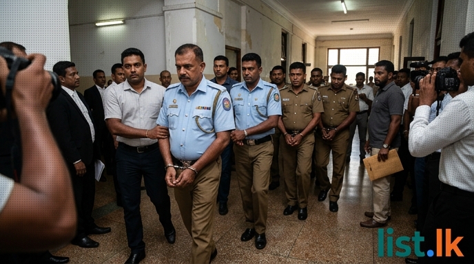 Five Police Officers Arrested for Multi-Million Rupee Gold Heist
