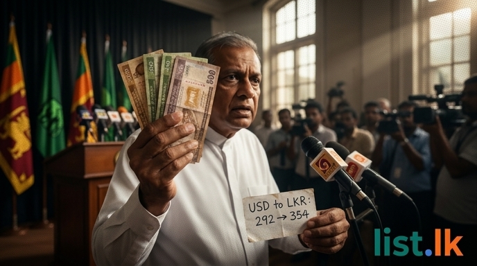 UNP Questions Government's Economic Approach Amidst Sharp Rupee Depreciation
