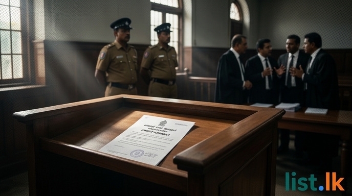 Matara Court Issues Arrest Warrant for Former Minister Basil Rajapaksa