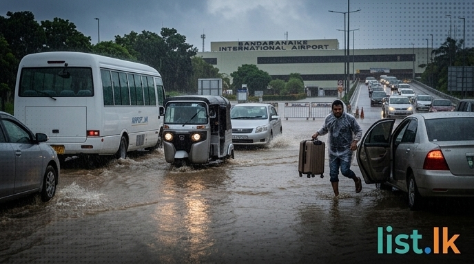 Flooding Disrupts Access Roads to BIA; Passengers Advised to Arrive Four Hours Early