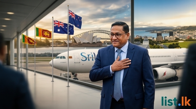 Foreign Minister Vijitha Herath Begins Official Tour of Australia and New Zealand