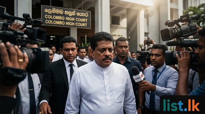Colombo High Court Postpones Corruption Verdicts Against Ex-Minister Sarana Gunawardena to June 9