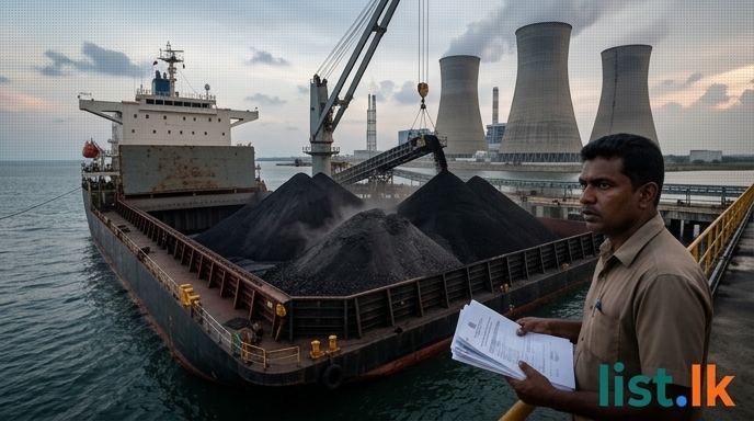 Substandard Coal Shipment Arrives for Norochcholai Power Plant, Lawyers Warn