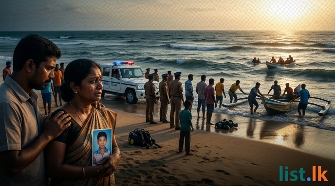 Kalametiya Sea Tragedy: Bodies of All Three Missing Students Recovered