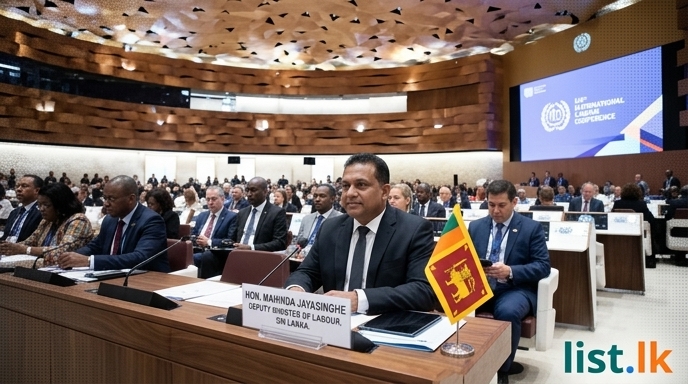Sri Lanka Joins Global Labour Policy Discussions at 114th ILO Conference in Geneva
