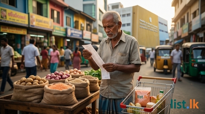 Sri Lanka's Minimum Monthly Cost of Living Rises to Rs. 17,117