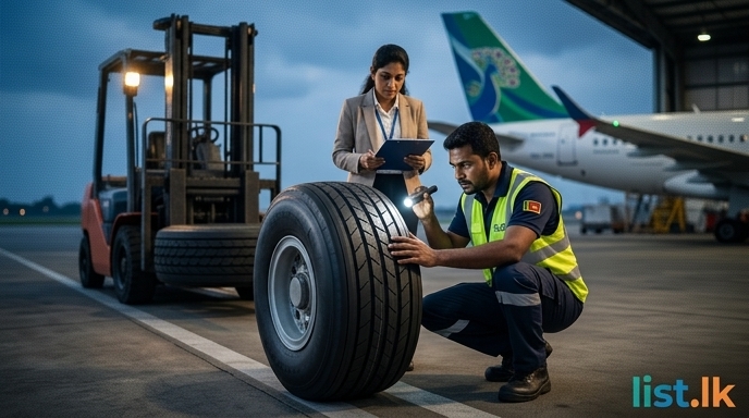 Sri Lanka Revises Import Rules to Allow Retreaded Aircraft Tires for National Carrier
