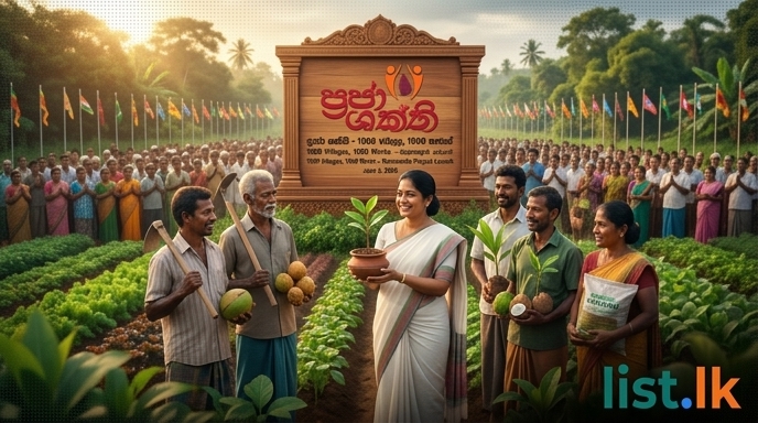 Prime Minister Launches Nationwide 'Praja Shakthi - 1000 Villages, 1000 Works' Project