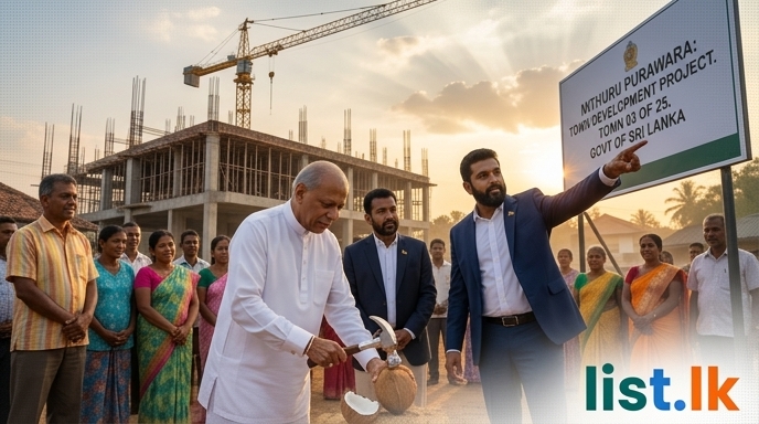 Cabinet Approves Rs. 581 Million for 'Mithuru Purawara' Town Development Initiative