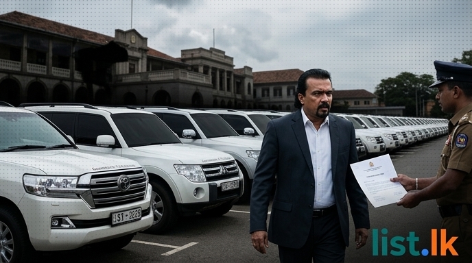 Travel Ban Issued on Wimal Weerawansa's Brother Over Vehicle Misuse Probe