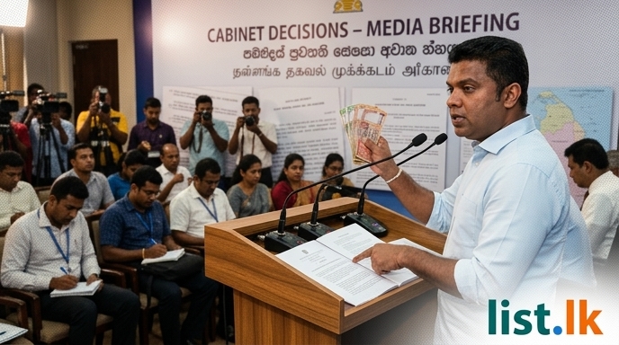 Sri Lanka Cabinet Spokesman: Funds Available for Provincial Council Elections, Legal Provisions Key Hurdle