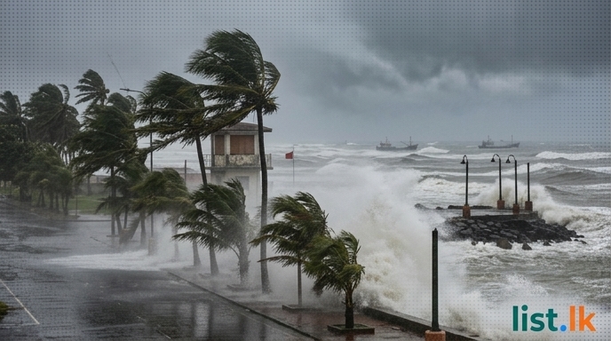 Meteorology Department Issues 'Red' Advisory for Strong Winds and Rough Seas