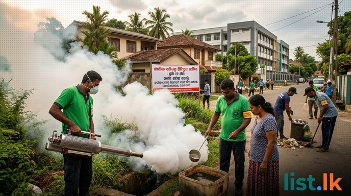 Sri Lanka Intensifies Dengue Fight with Nationwide Control Week