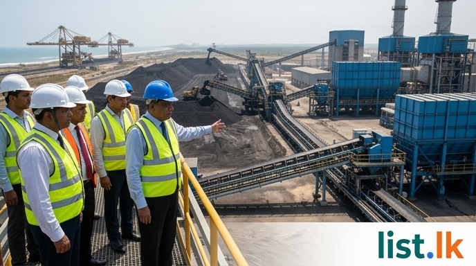 Presidential Commission Inspects Norochcholai Plant Amid Coal Import Probe