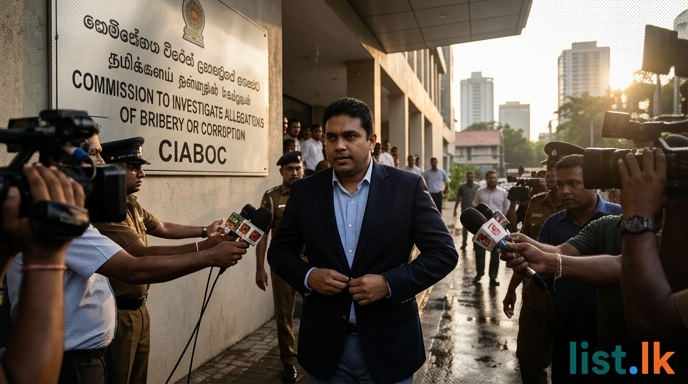 Yoshitha Rajapaksa Summoned by Bribery Commission Over Navy Training Probe; Reschedules Appearance