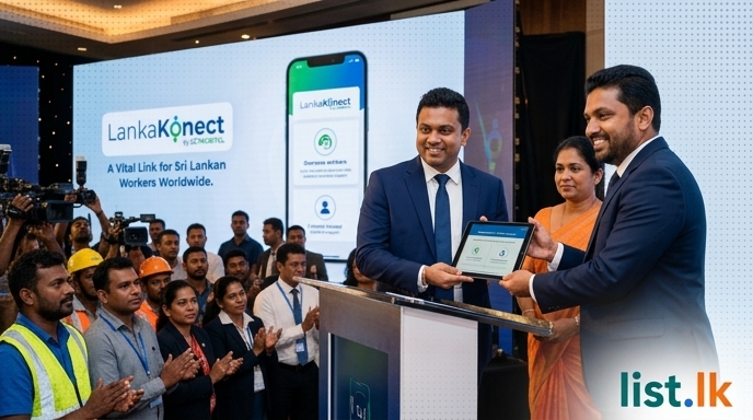 Sri Lanka Launches 'LankaKonect' App for Overseas Workers' Grievances