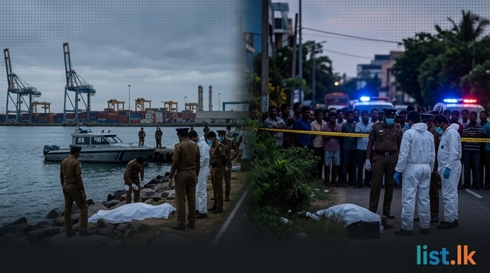Colombo Area Sees Discovery of Two Unidentified Male Bodies