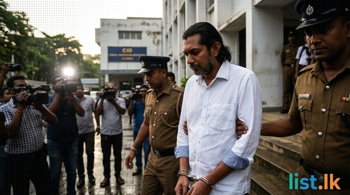 Former Presidential Aide Sugeeshwara Bandara Arrested Over Dual Salary Allegations