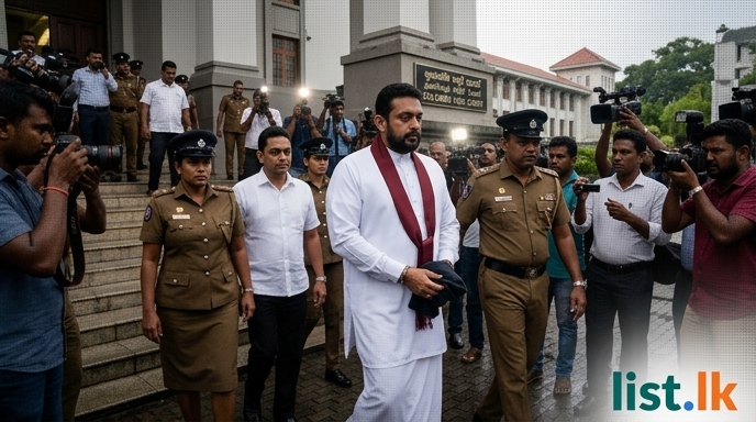 Former State Minister Shasheendra Rajapaksa and two others indicted on corruption charges