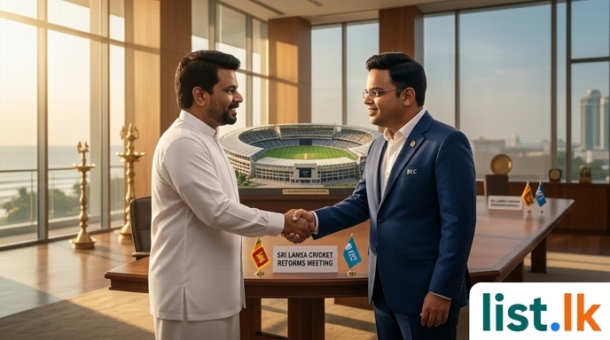 ICC Leadership Engages President Dissanayake on Sri Lanka Cricket Reforms